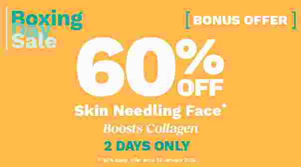 60% off Skin Needling Face*